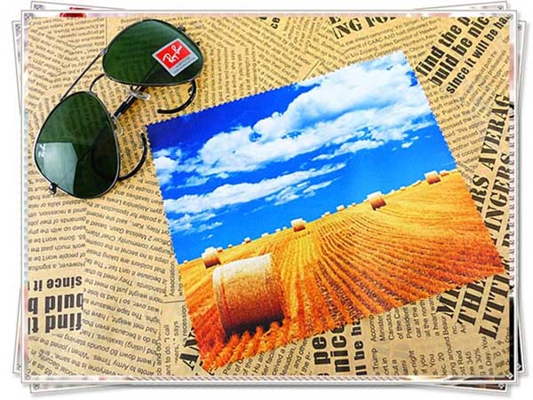 C021 Microfiber Tissue Eyeglass Cleaning Cloth