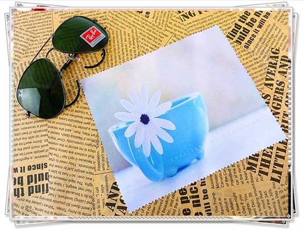 C023 Microfiber Tissue Eyeglass Cleaning Cloth