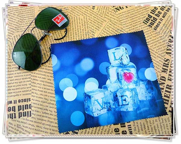 C032 Microfiber Tissue Eyeglass Cleaning Cloth