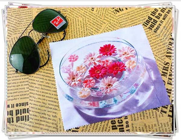 C034 Microfiber Tissue Eyeglass Cleaning Cloth