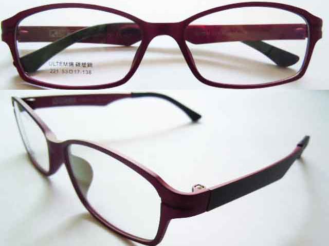 P168  Genuine Ultem Eyeglass Frame