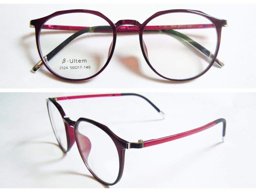 P466   Genuine Ultem Eyeglass Frame