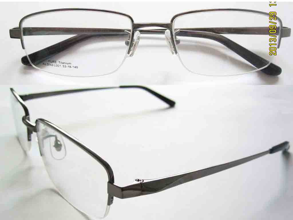 T051  Pure Titanium Eyeglass Frame