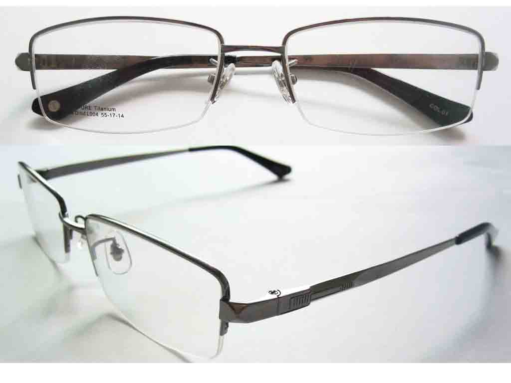 T054  Pure Titanium Eyeglass Frame