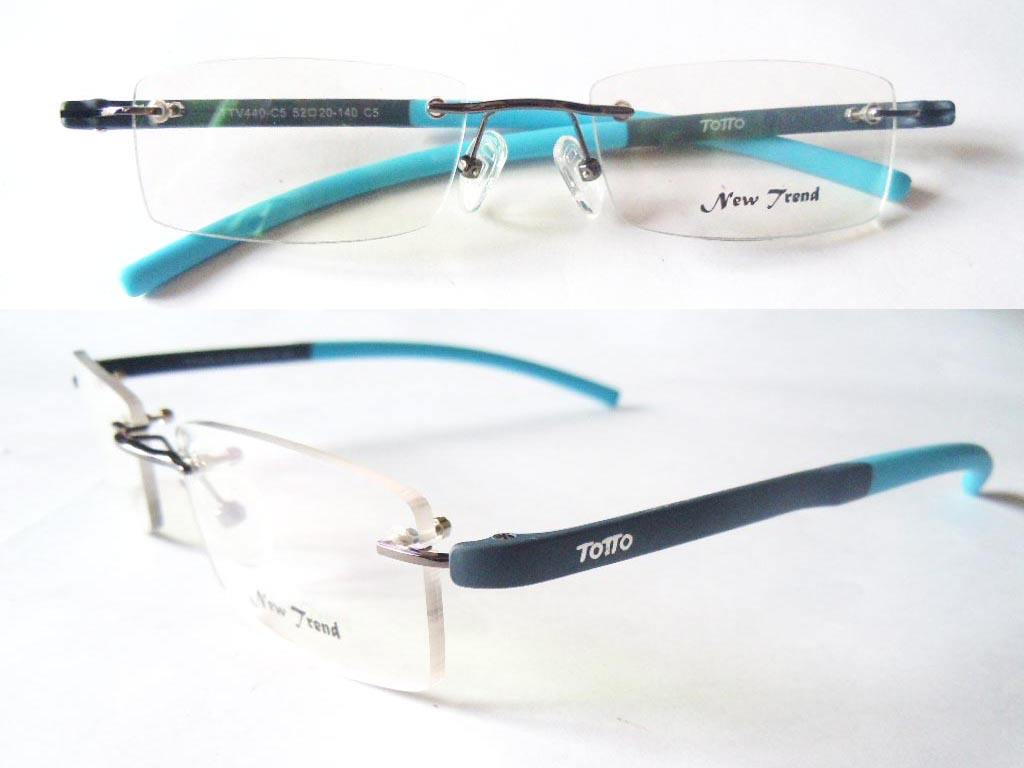 RL010 Rimless 3-Piece Eyeglasses