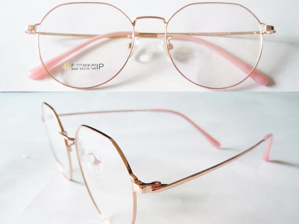 T076  Pure Titanium Eyeglass Frame