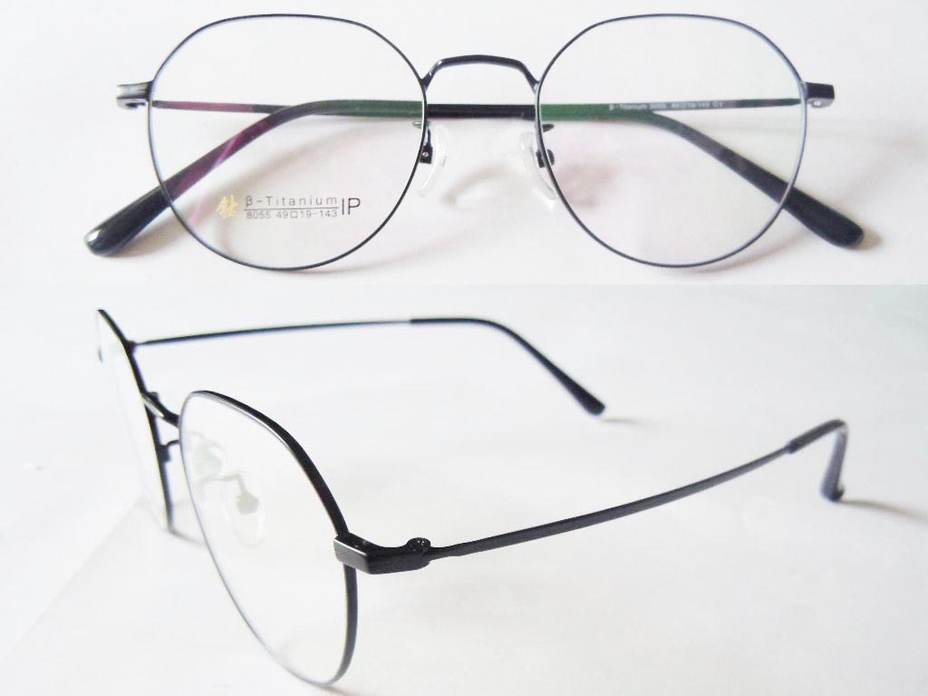 T090  Pure Titanium Eyeglass Frame