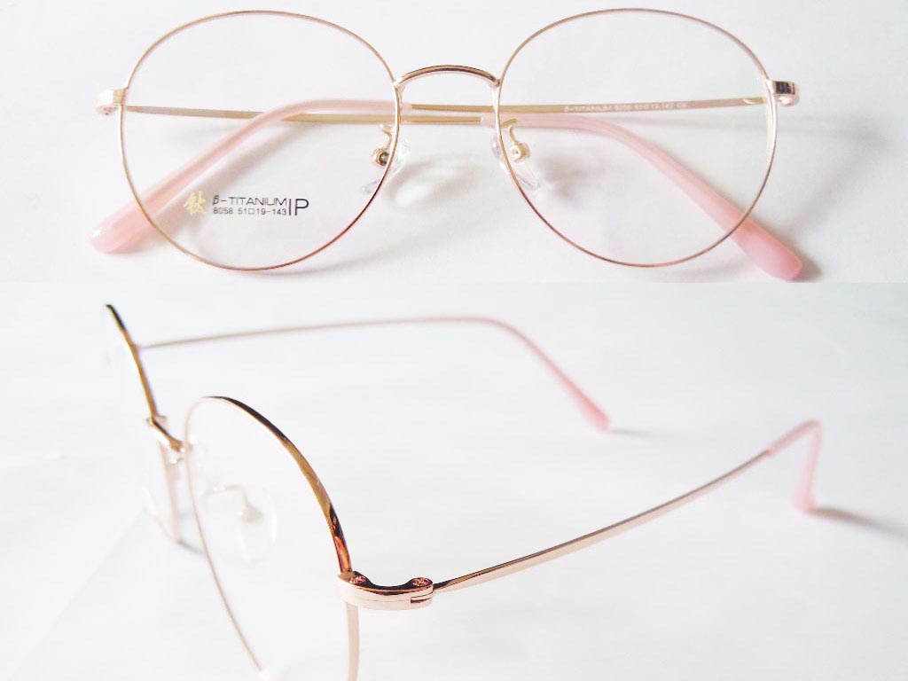 T091  Pure Titanium Eyeglass Frame