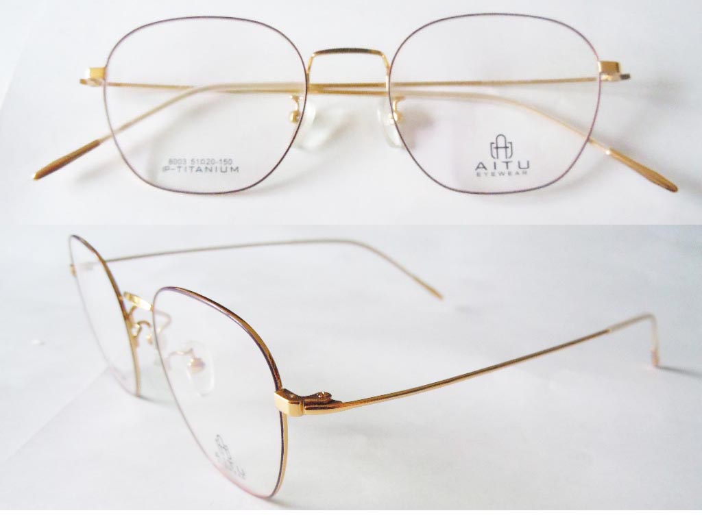 T094  Pure Titanium Eyeglass Frame