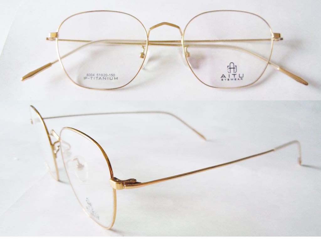 T095  Pure Titanium Eyeglass Frame