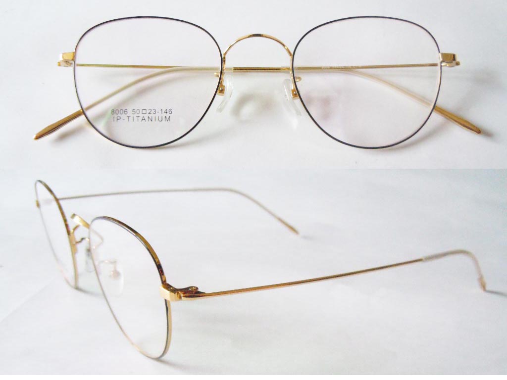 T097  Pure Titanium Eyeglass Frame