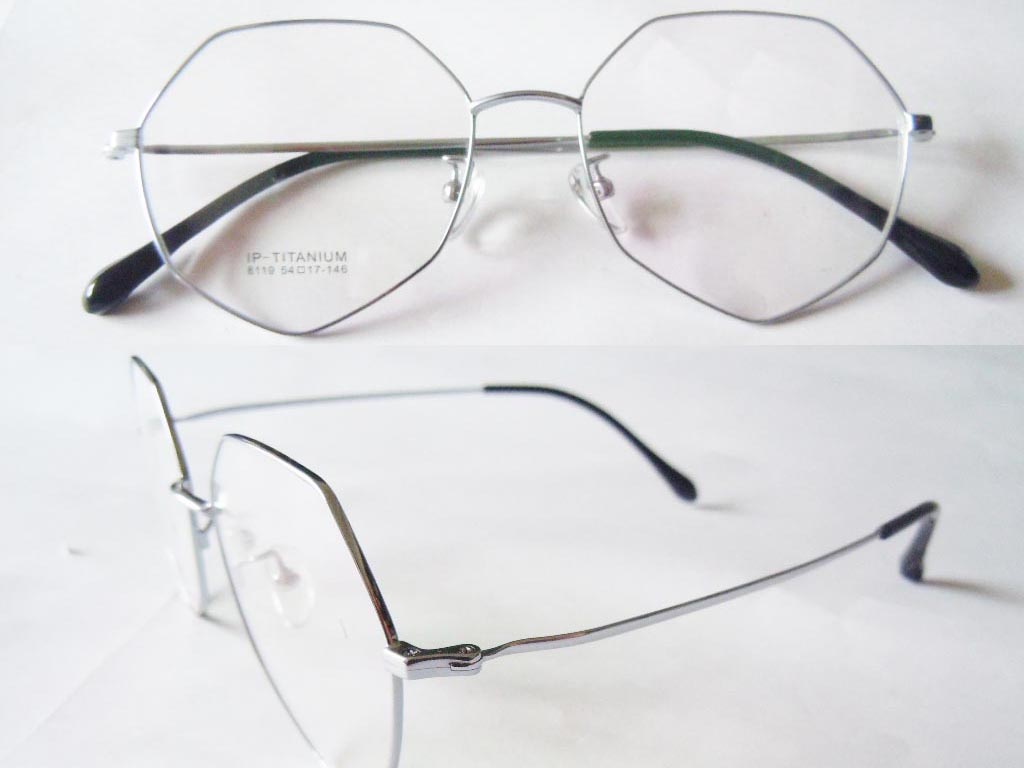 T130  Pure Titanium Eyeglass Frame