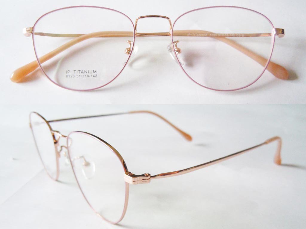 T131  Pure Titanium Eyeglass Frame