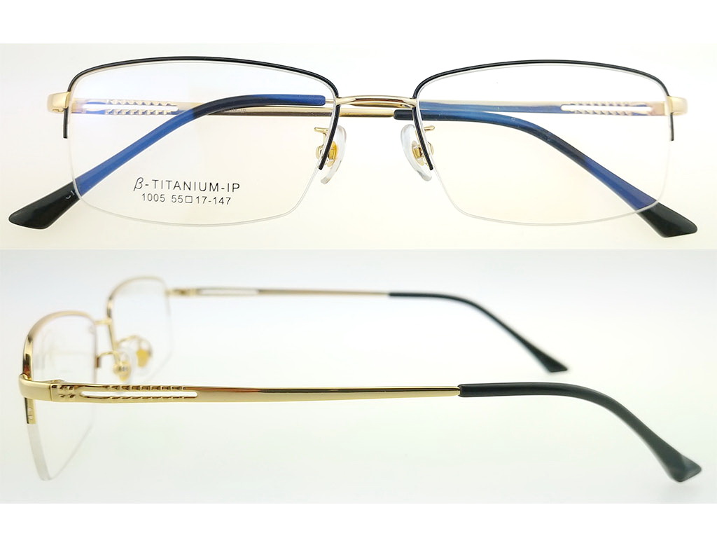 T142  Pure Titanium Eyeglass Frame 