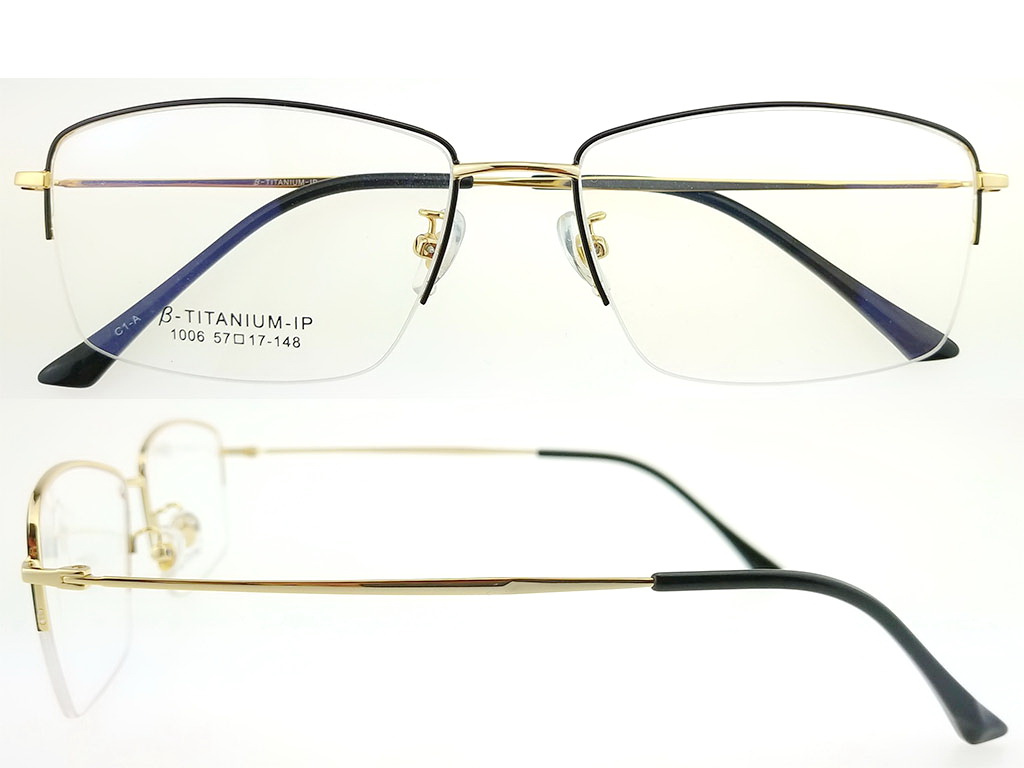 T143  Pure Titanium Eyeglass Frame 