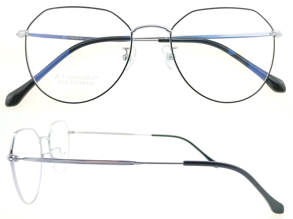 T145  Pure Titanium Eyeglass Frame 