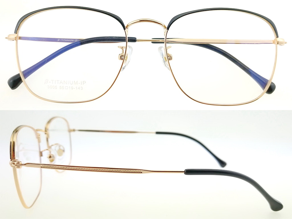 T147  Pure Titanium Eyeglass Frame 